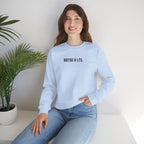 Break A Leg Crewneck Sweatshirt Theater Gift
