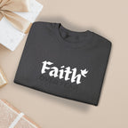 Christian Sweatshirt Faith Over Fear Dove Crewneck Inspirational Pullover Unisex Religious Gift