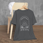 Christian Shirt Jehovah For The Journey Tee Mountain Sunrise Faith For Women