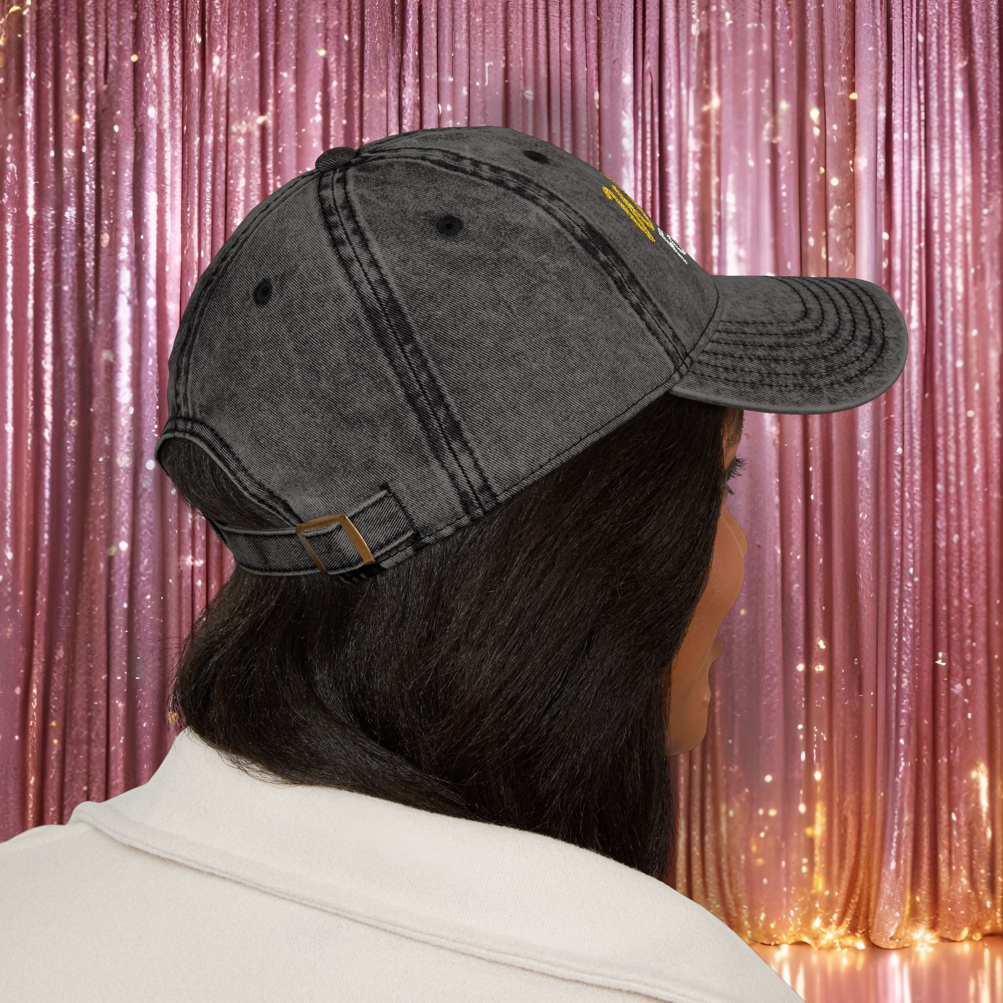 Will Sing For Snacks Embroidered Vintage Cap • Washed Dad Hat • Theatre Actor Singer Gift