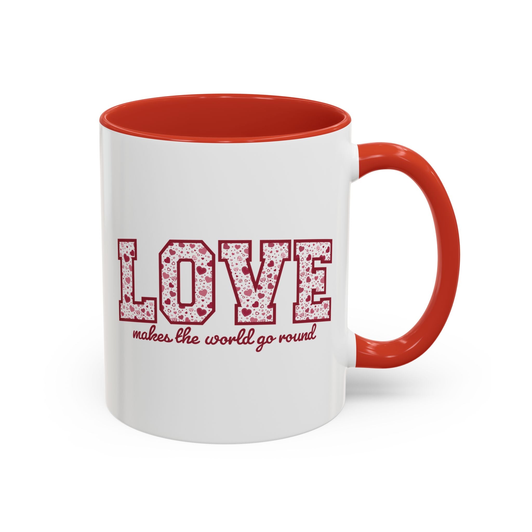 LOVE: Makes the World Go Round Mug • Theatre Valentine’s Day Gift • Musical Theatre Quote