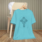 Christian Cross Shirt Isaiah 41:10 Fear Not Bible Verse Floral Graphic Faith Tee Religious Gift Church Apparel Bella Canvas Top