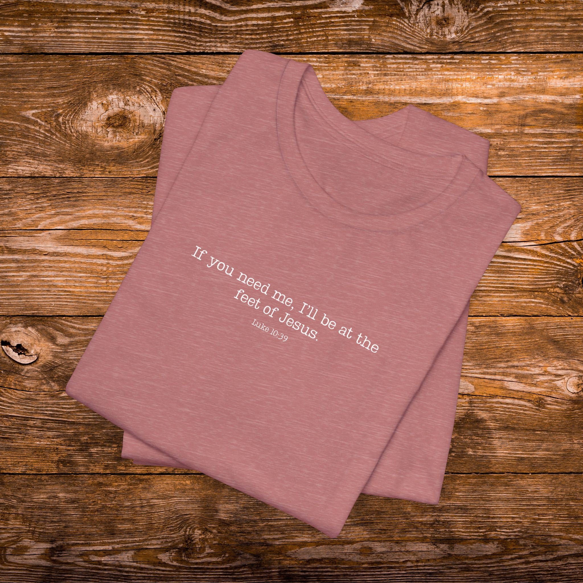 Comfort Colors® Christian Shirt Feet Of Jesus Faith Women’s Bible Verse Shirt Worship Leader Gift