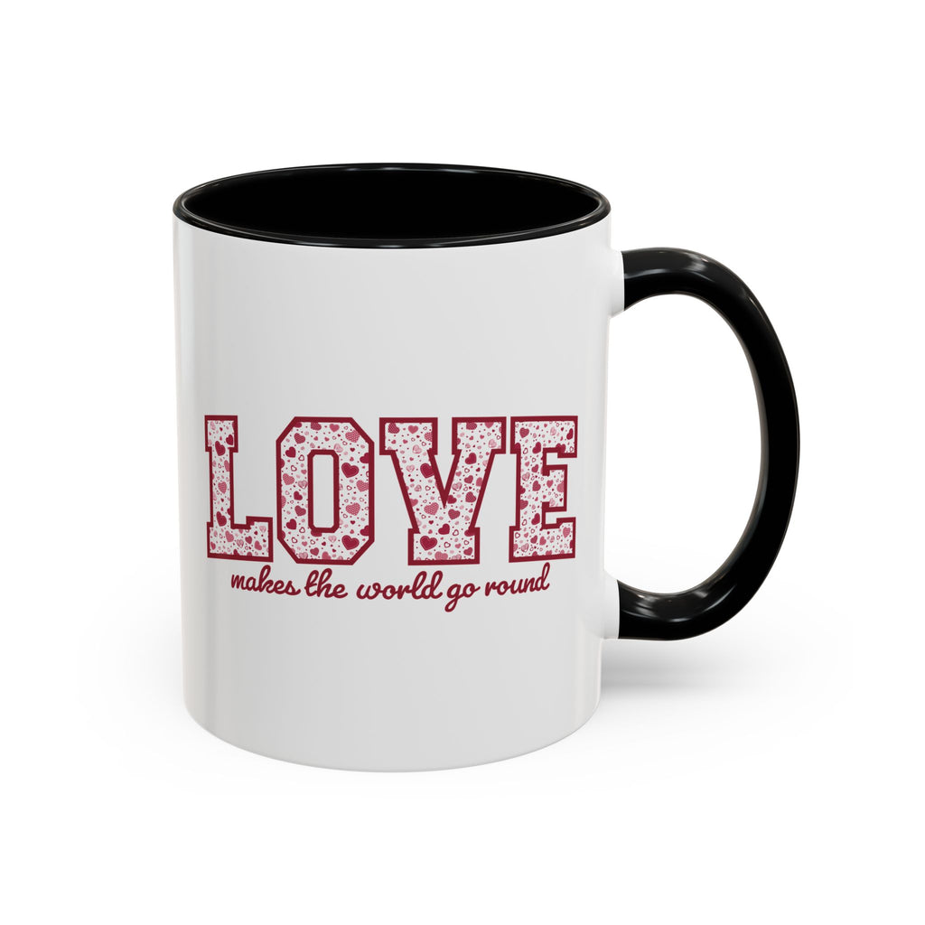 LOVE: Makes the World Go Round Mug • Theatre Valentine’s Day Gift • Musical Theatre Quote