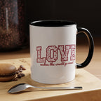 LOVE: Makes the World Go Round Mug • Theatre Valentine’s Day Gift • Musical Theatre Quote
