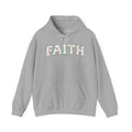 Faith Floral Hoodie – Women's Faith Graphic Sweatshirt with Pastel Flowers