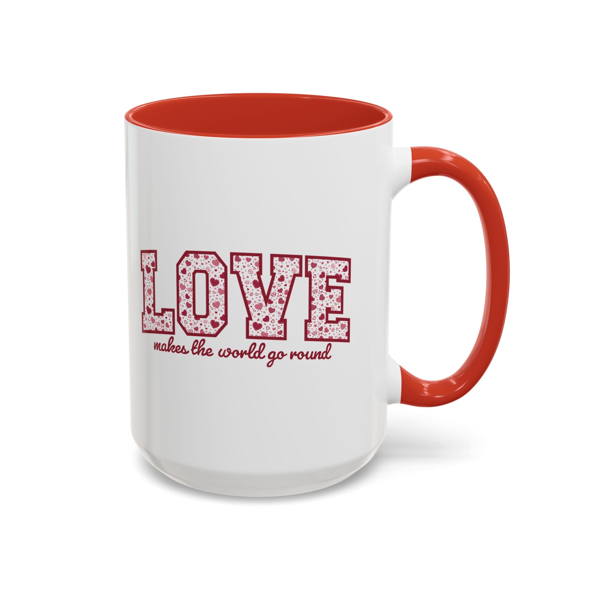 LOVE: Makes the World Go Round Mug • Theatre Valentine’s Day Gift • Musical Theatre Quote