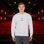 Main Character Energy Embroidered Sweatshirt • Cute Frog Crewneck • Theatre Kid Cozy