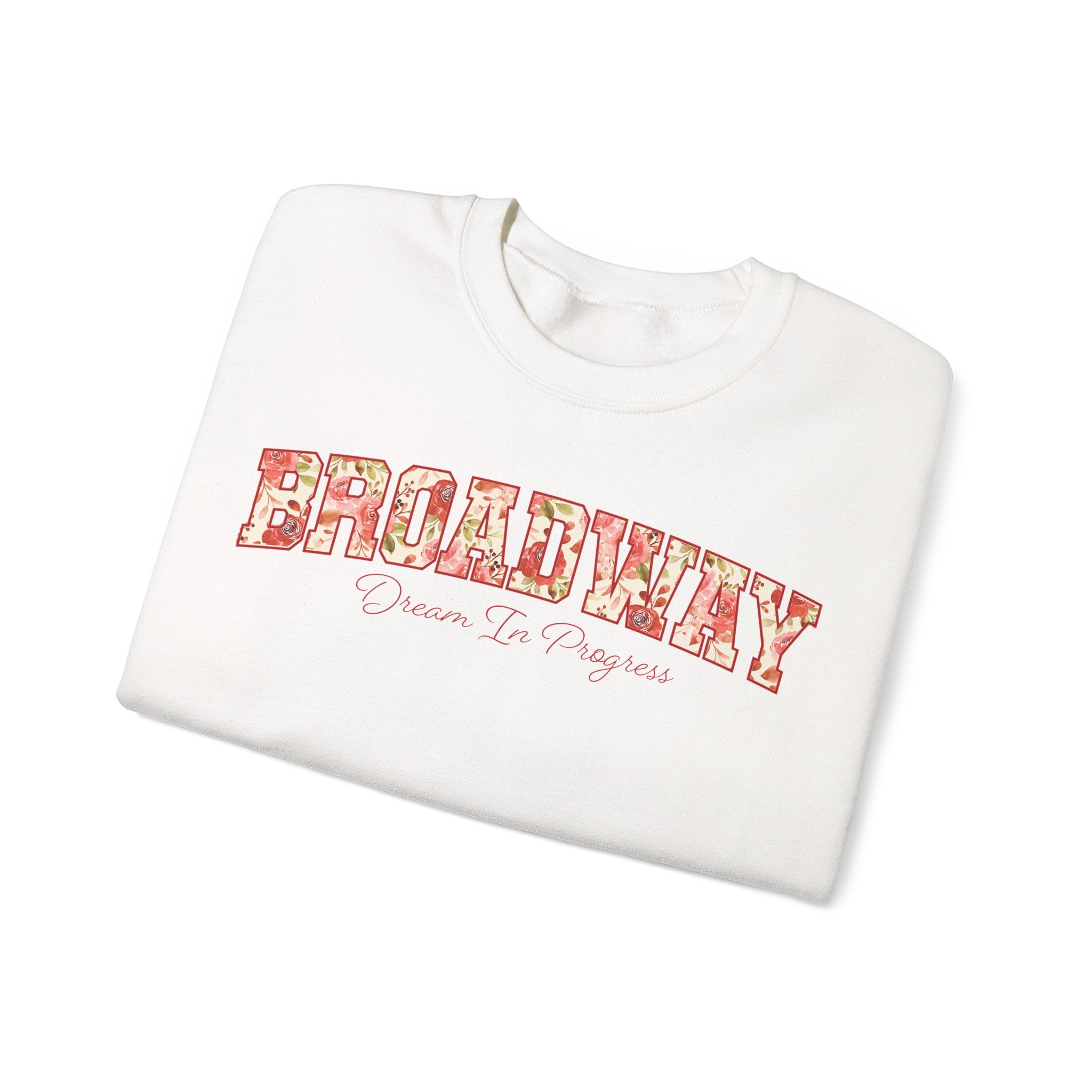 Broadway: Dream in Progress Floral Crewneck Sweatshirt