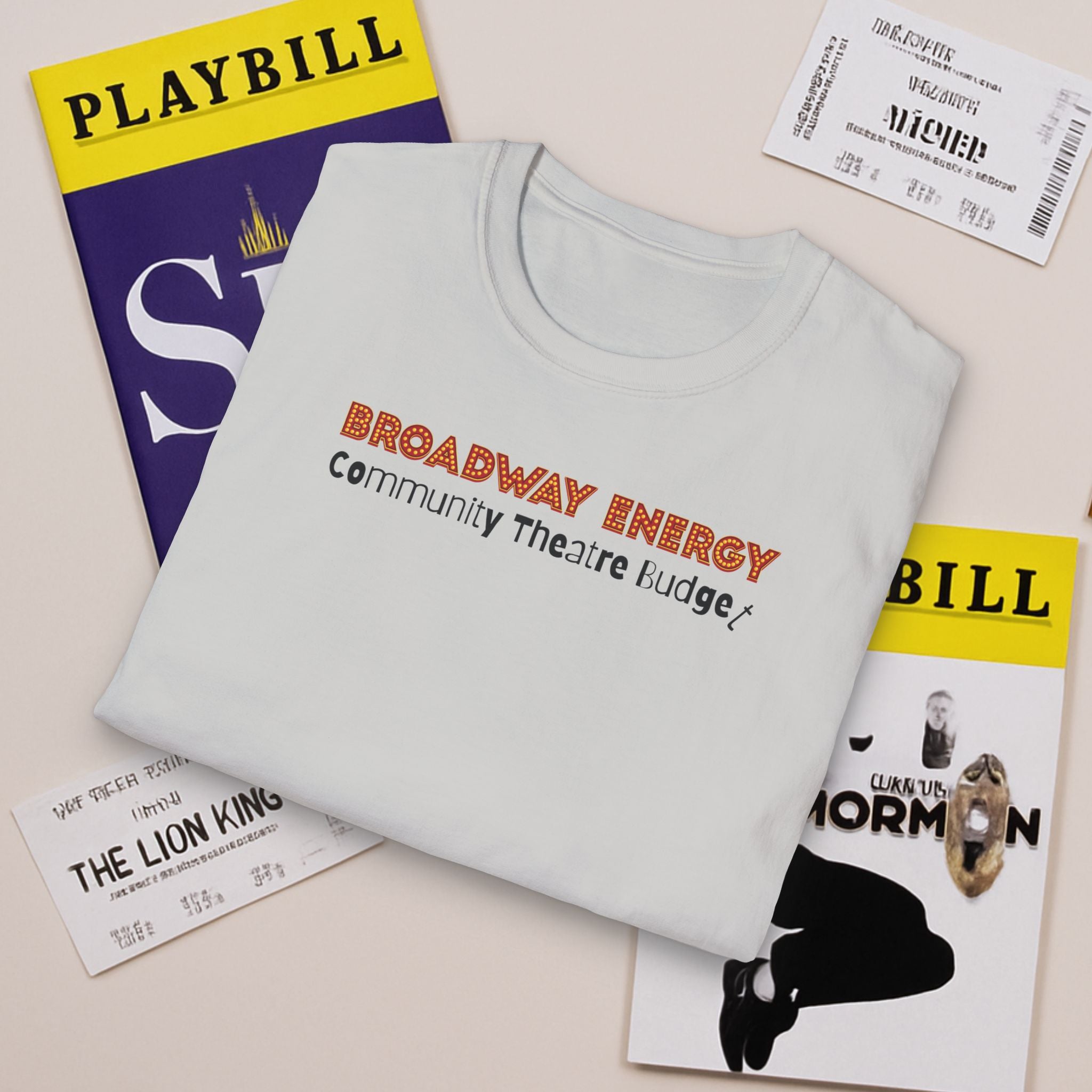 Broadway Energy Community Budget Funny T-Shirt