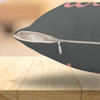 Made to Worship Throw Pillow for Home, Christian decor, floral mushroom design, cozy sofa accent