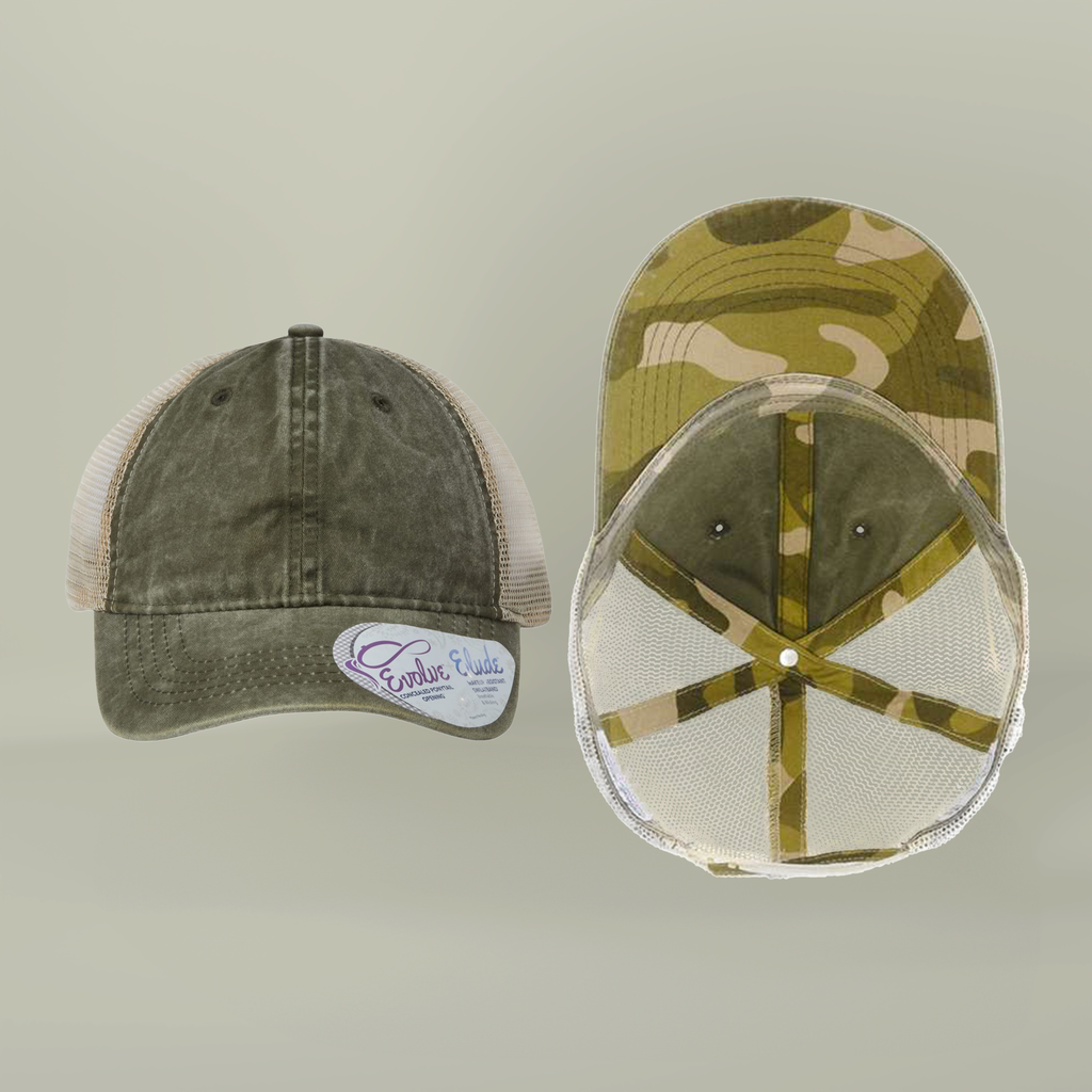 Christian Hat God Is Good All The Time Ponytail Cap Womens Faith Trucker Hat Mesh Back