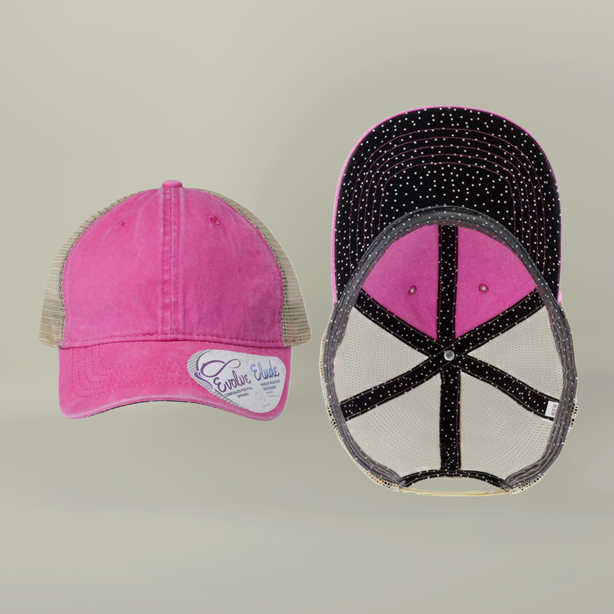 Christian Hat God Is Good All The Time Ponytail Cap Womens Faith Trucker Hat Mesh Back