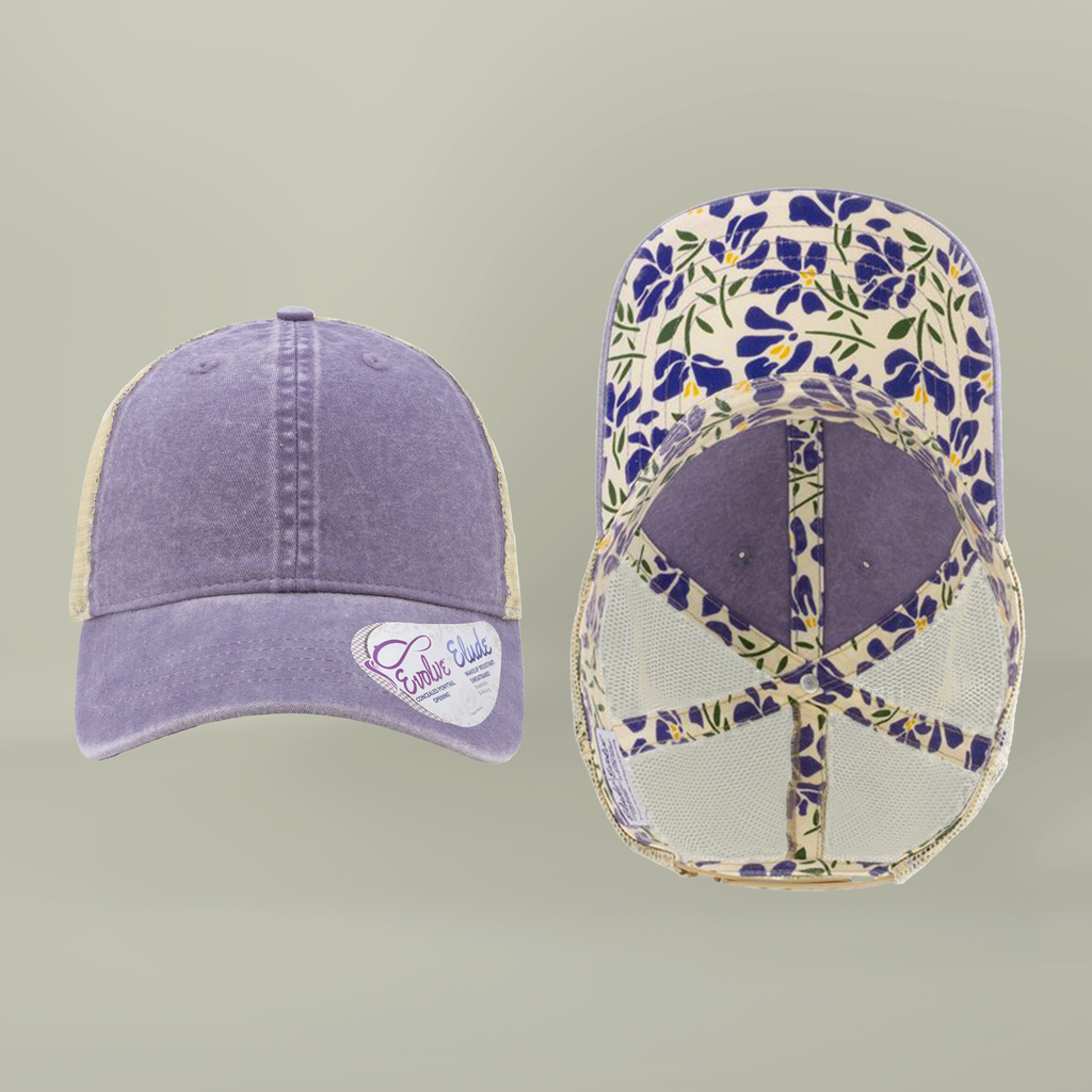 Christian Hat God Is Good All The Time Ponytail Cap Womens Faith Trucker Hat Mesh Back