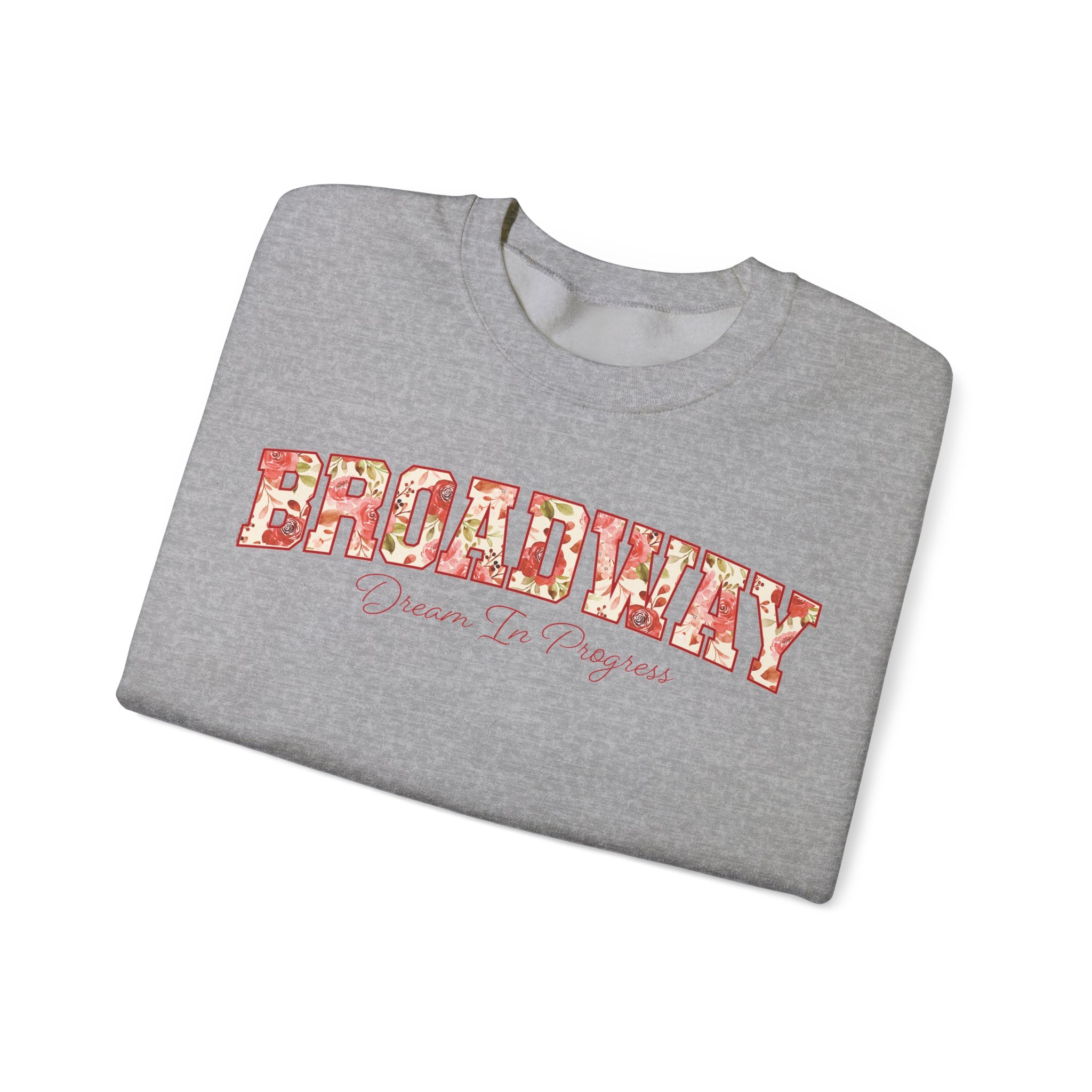 Broadway: Dream in Progress Floral Crewneck Sweatshirt