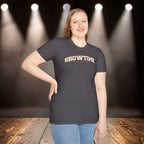 Showtime Floral T-Shirt — Curtain Up, Light the Lights Gift for Actors & Singers