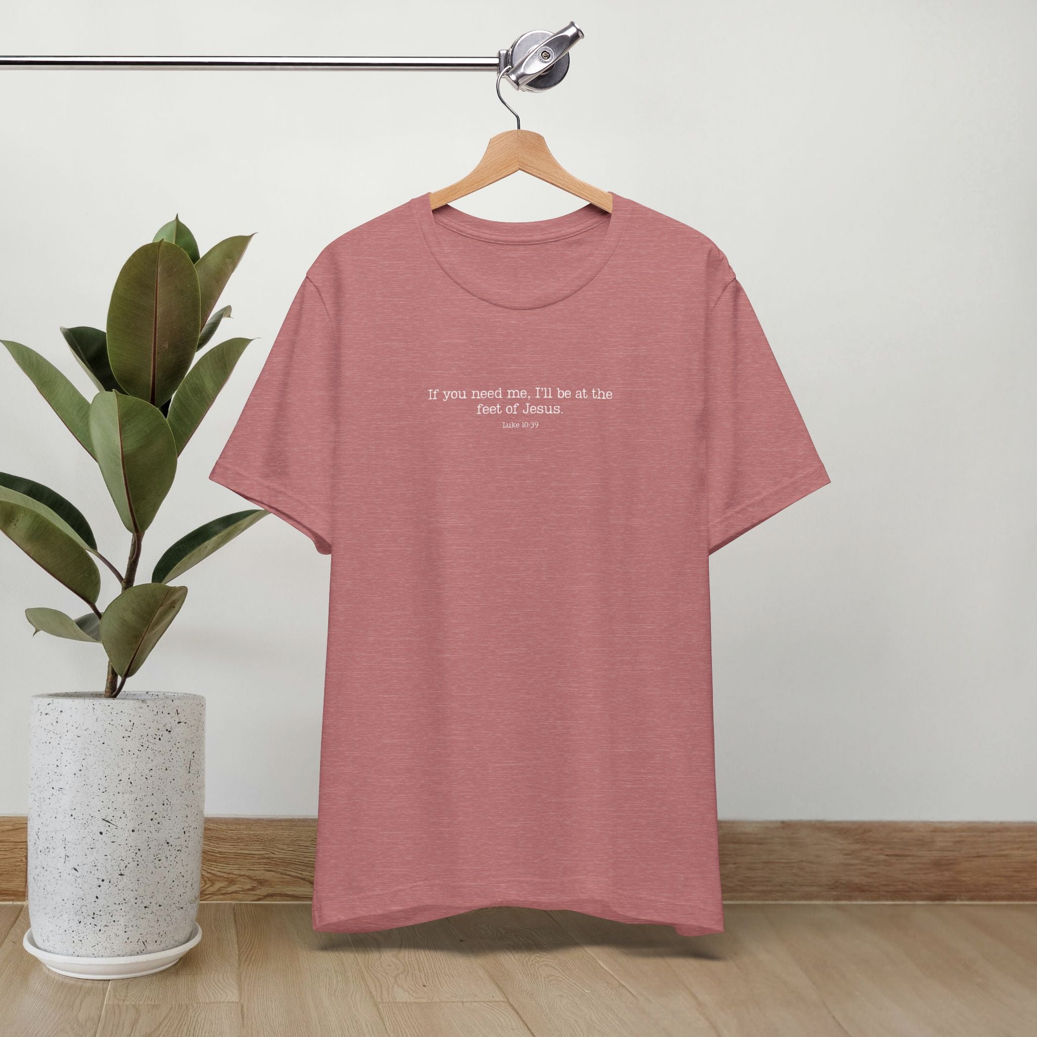 Comfort Colors® Christian Shirt Feet Of Jesus Faith Women’s Bible Verse Shirt Worship Leader Gift