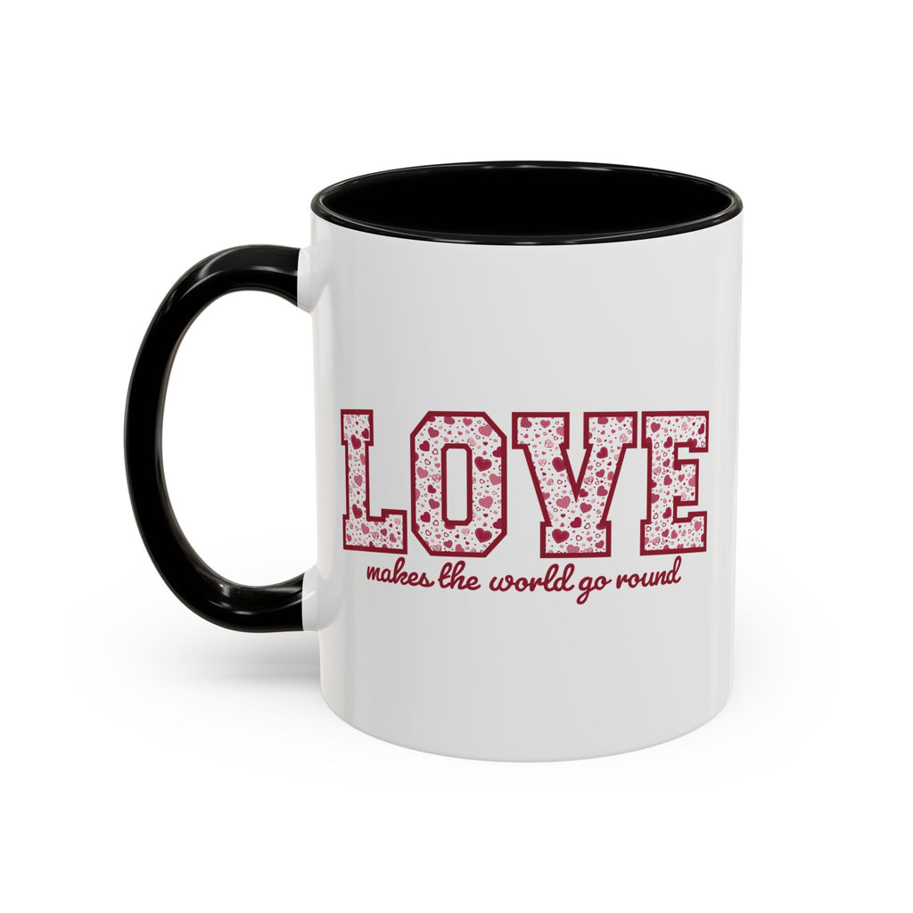 LOVE: Makes the World Go Round Mug • Theatre Valentine’s Day Gift • Musical Theatre Quote