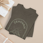 Christian Shirt Jehovah For The Journey Tee Mountain Sunrise Faith For Women