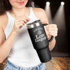 Theatre Is My Love Language 40oz Insulated Travel Mug