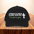 Christian Trucker Hat Stressed I've Got A Guy Snapback Faith Cap Embroidered Cross Hat