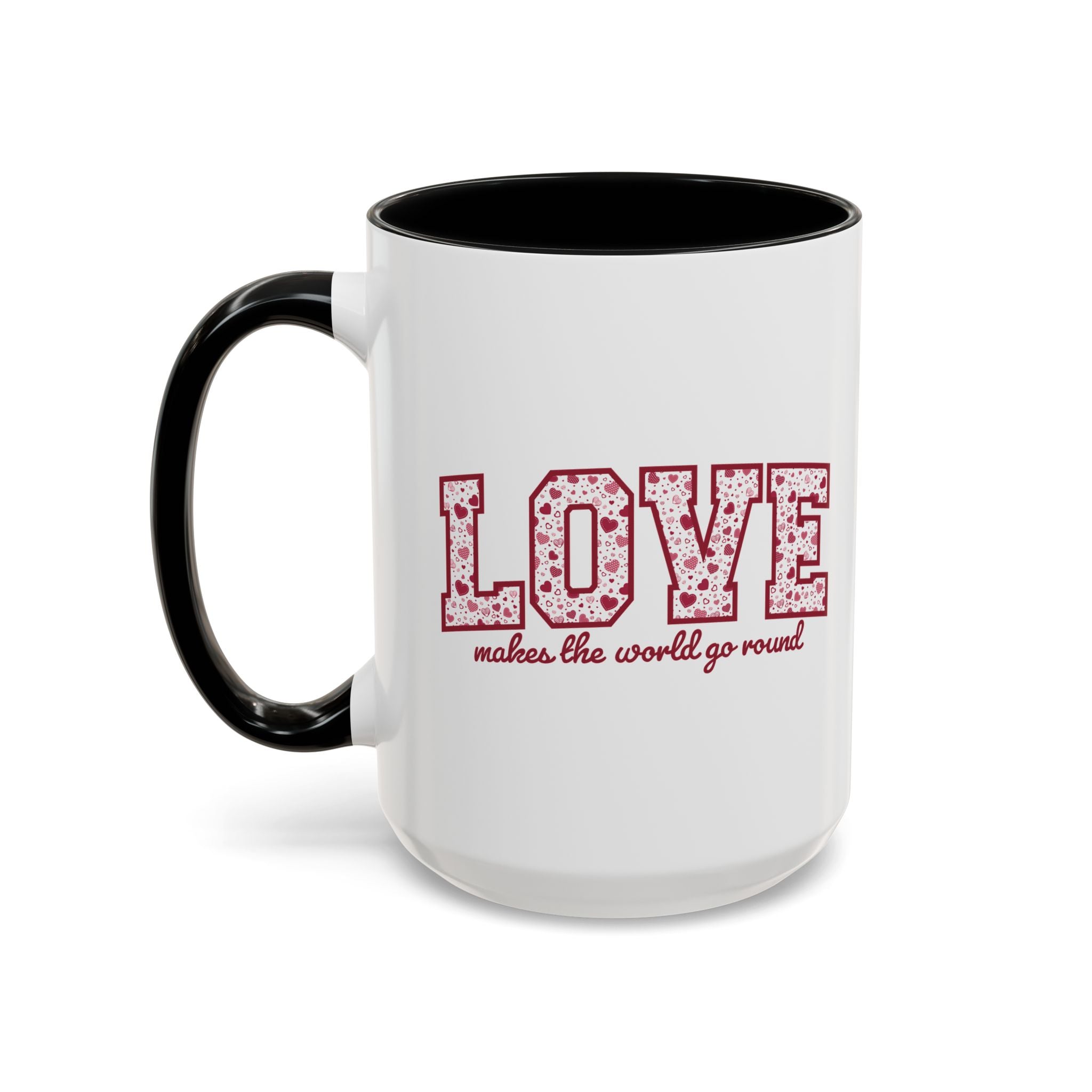 LOVE: Makes the World Go Round Mug • Theatre Valentine’s Day Gift • Musical Theatre Quote