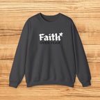 Christian Sweatshirt Faith Over Fear Dove Crewneck Inspirational Pullover Unisex Religious Gift