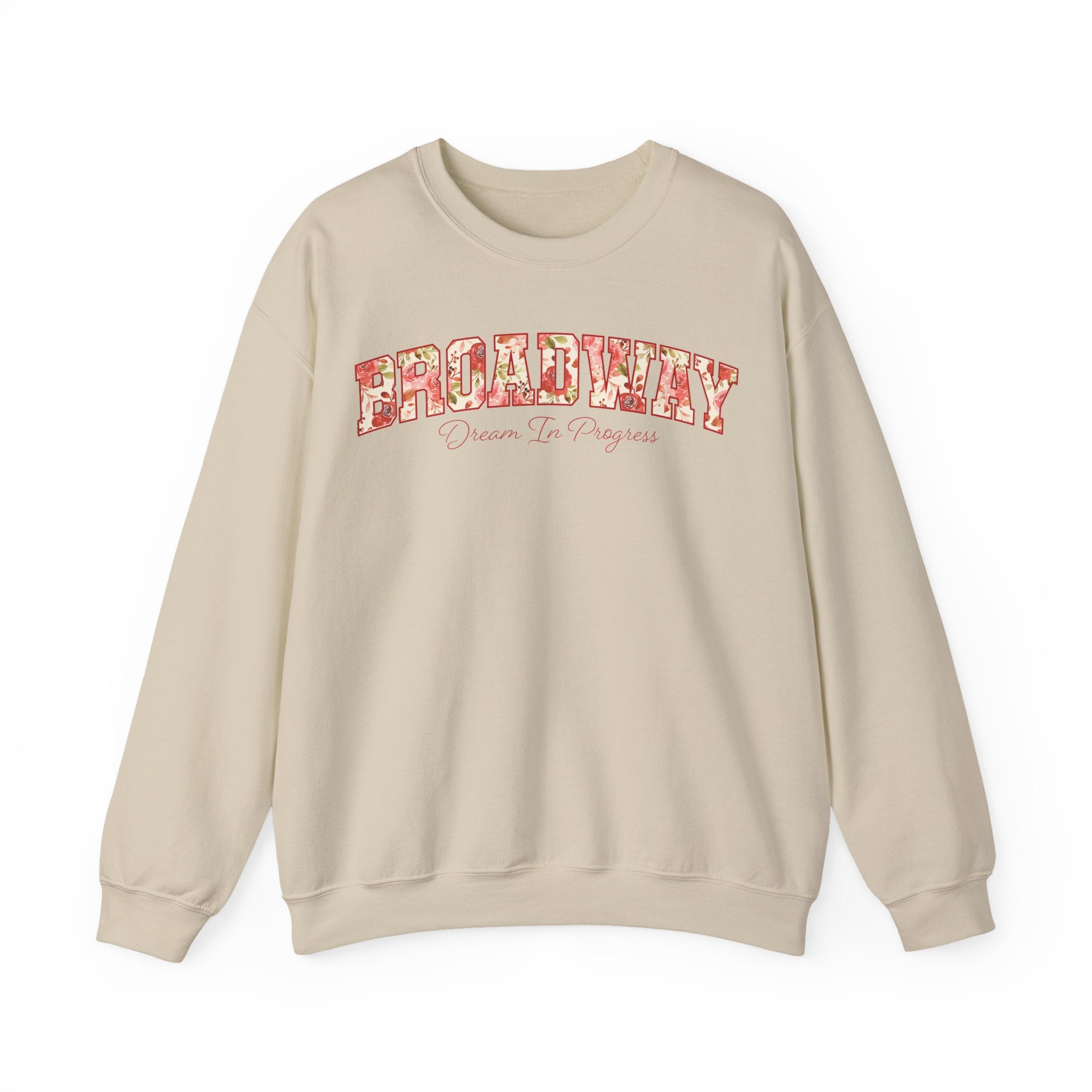 Broadway: Dream in Progress Floral Crewneck Sweatshirt