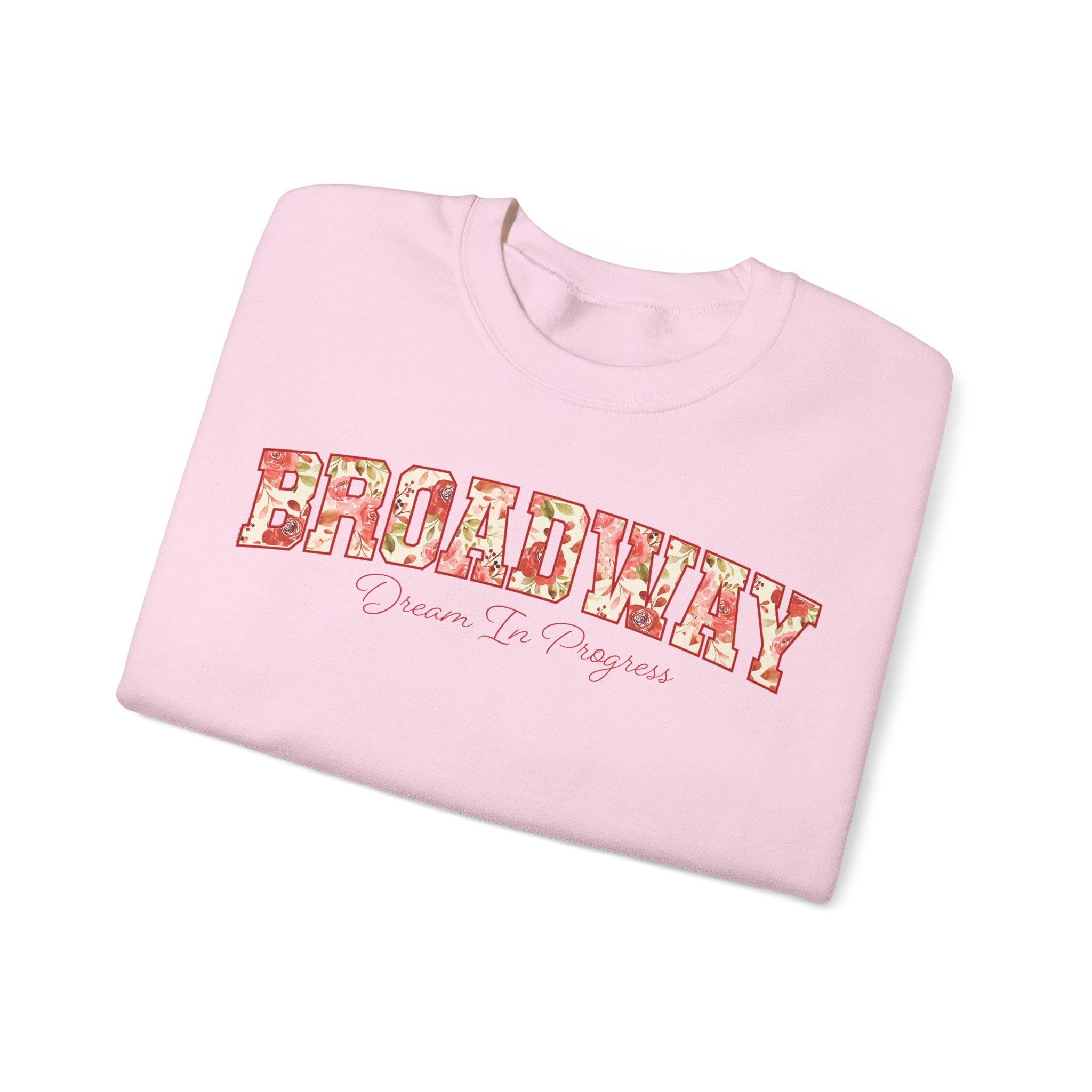 Broadway: Dream in Progress Floral Crewneck Sweatshirt