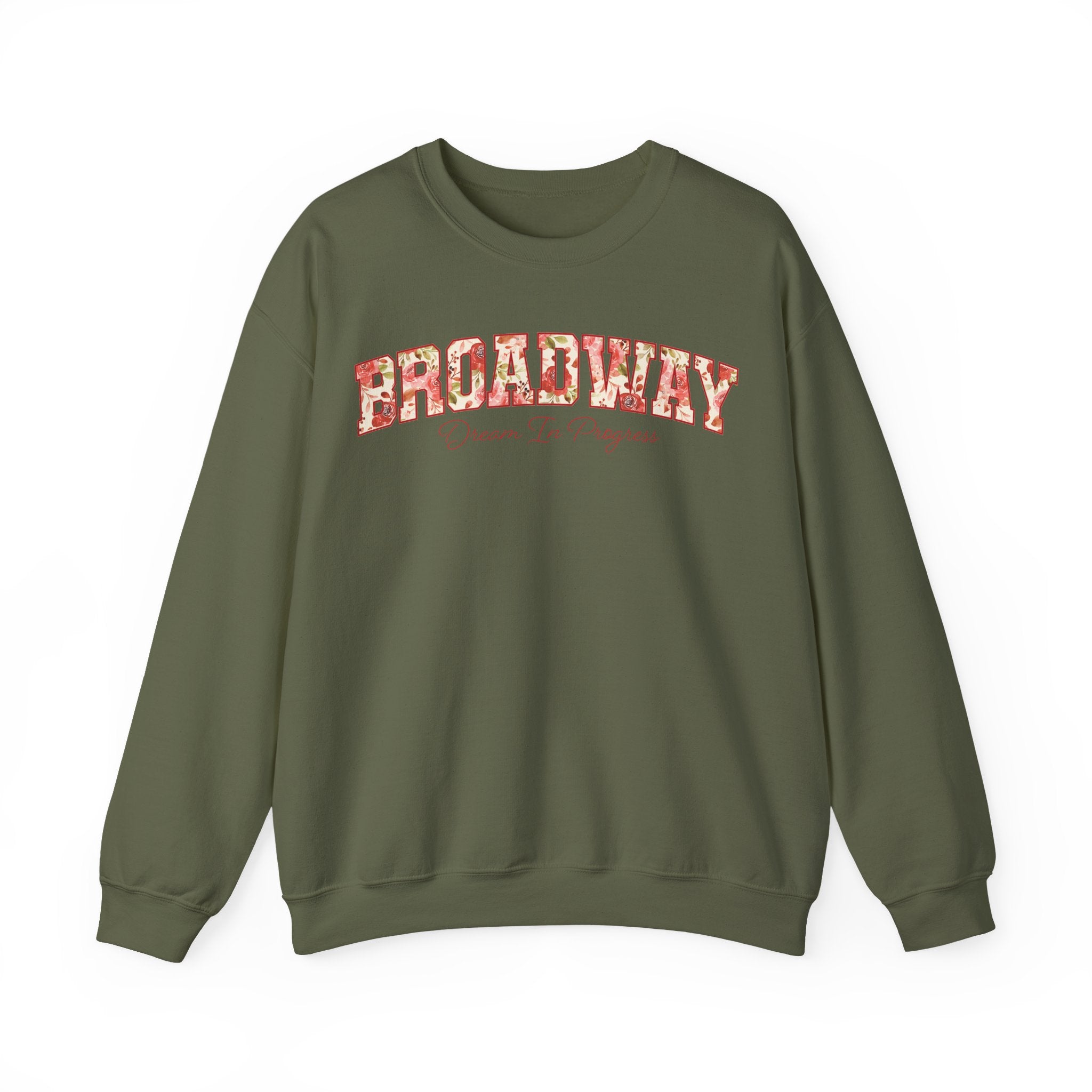 Broadway: Dream in Progress Floral Crewneck Sweatshirt