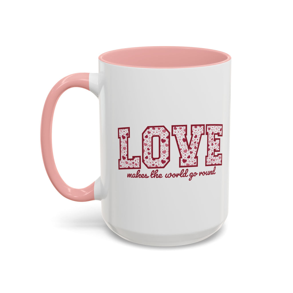LOVE: Makes the World Go Round Mug • Theatre Valentine’s Day Gift • Musical Theatre Quote