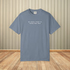 Personalized Christian Comfort Colors® Shirt, Prayer Closet Identity Statement, Faith in Action Tee