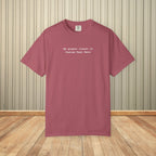 Personalized Christian Comfort Colors® Shirt, Prayer Closet Identity Statement, Faith in Action Tee