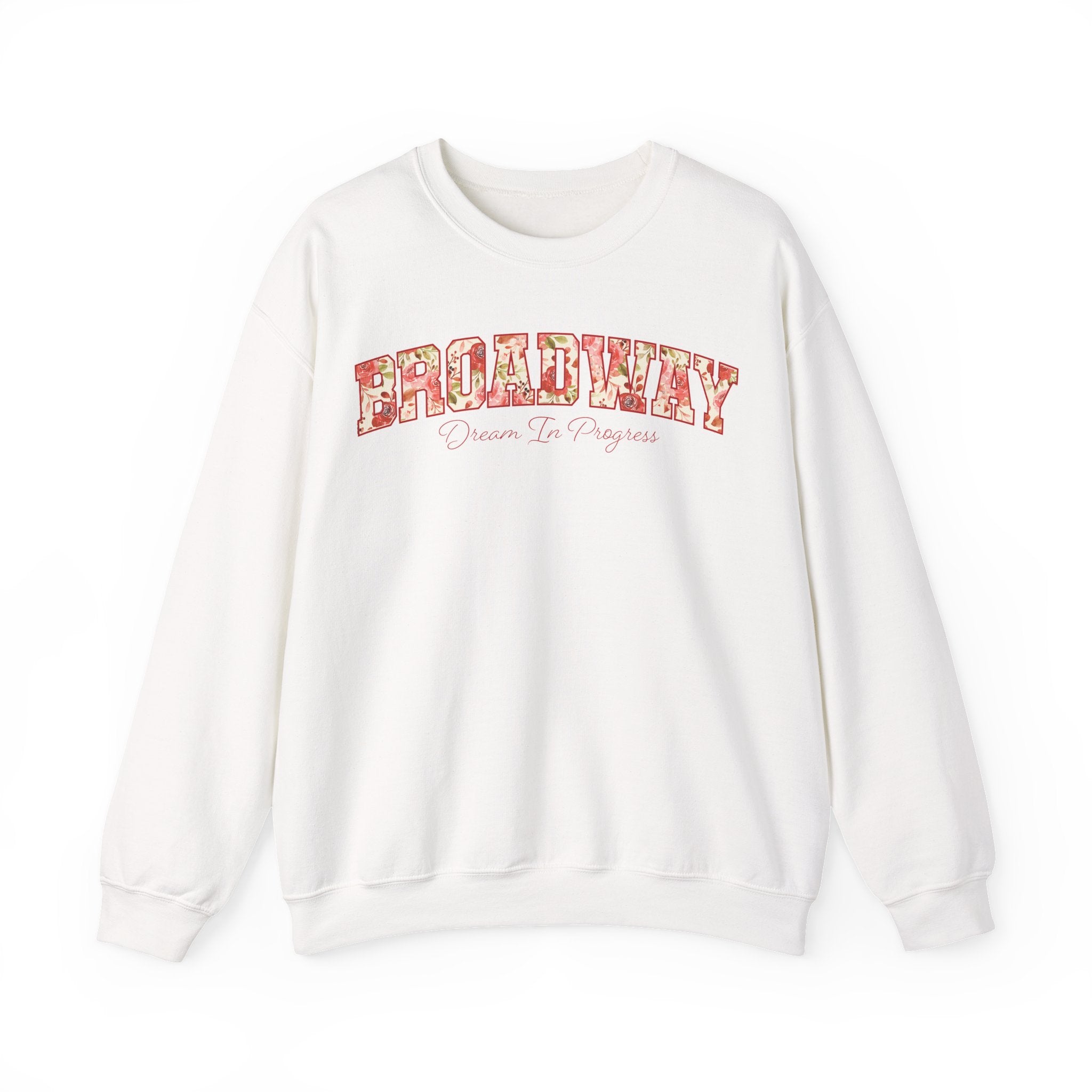 Broadway: Dream in Progress Floral Crewneck Sweatshirt