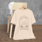 Christian Shirt Jehovah For The Journey Tee Mountain Sunrise Faith For Women