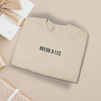 Break A Leg Crewneck Sweatshirt Theater Gift