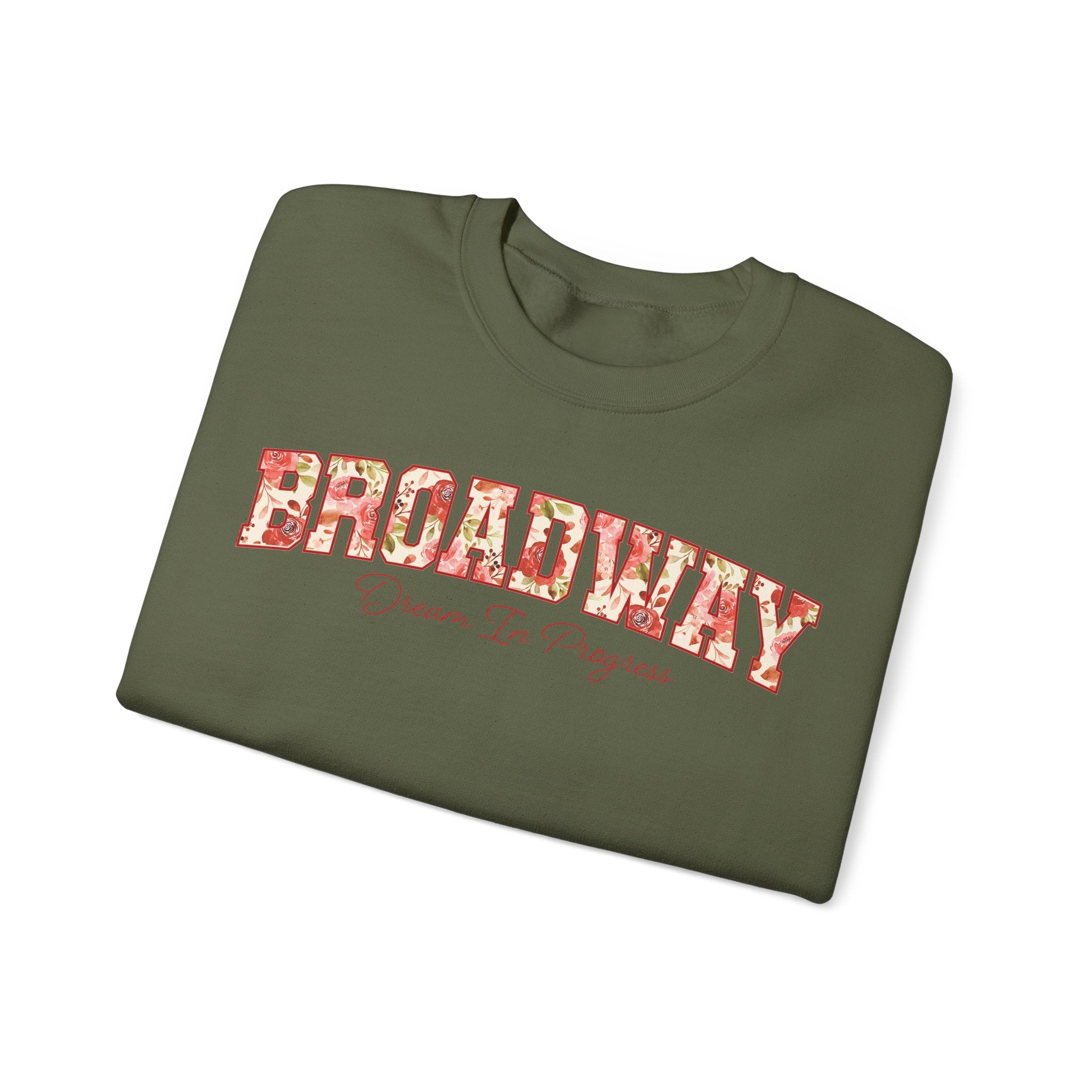 Broadway: Dream in Progress Floral Crewneck Sweatshirt